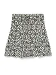 VERO MODA Sukňa 'VMMenny'  béžová / čierna
