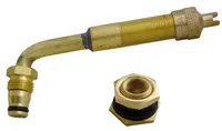 Redukce EM ventilu, výška 22,5 mm, závity 7,6 a 12,6 mm - Ferdus 11.128 Varianta: úhel 90 stupňů. délka 151 mm
