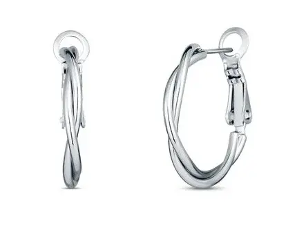 Vuch Originální ocelové kruhy Aster Silver