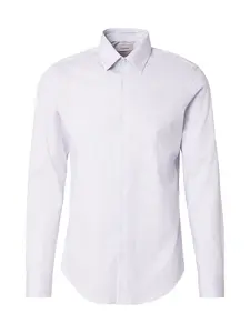 Calvin Klein Košeľa  modrá / biela