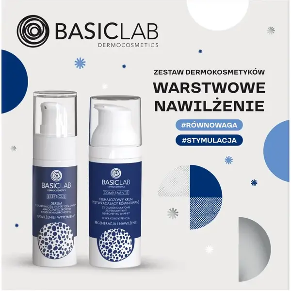 BasicLab Dermocosmetics Layered Moisturising darčeková sada pre intenzívnu hydratáciu