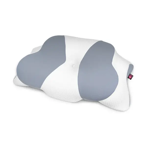 Connect IT For Health Gemini anatomický polštář bílo-šedý