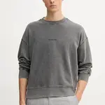 Bavlněná mikina Michael Kors pánská, šedá barva, hladká, CS552HE4MY