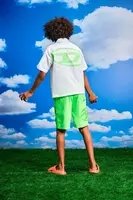 Dětské plavkové šortky Diesel MIPRUL SWIMSUIT zelená barva, J02293