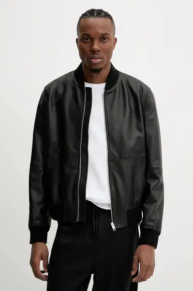 Kožená bunda Bally