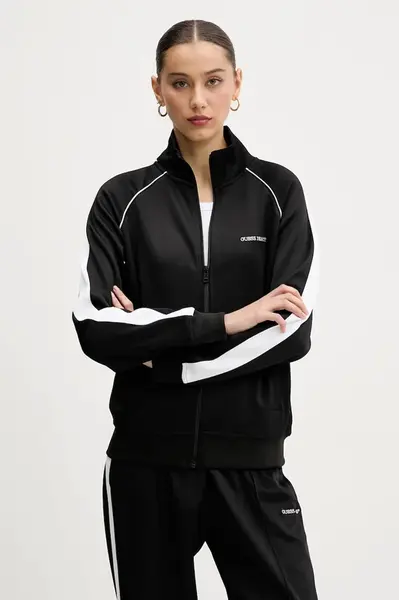 Mikina Guess Jeans dámská, černá barva, s aplikací, W5GQ38 KB212