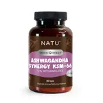 NATU Ashwagandha extrakt KSM-66 s piperinem 90 kapslí