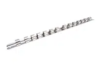 MDtools Držák na hlavice 1/2”, 15 klipů, „lišta na ořechy“