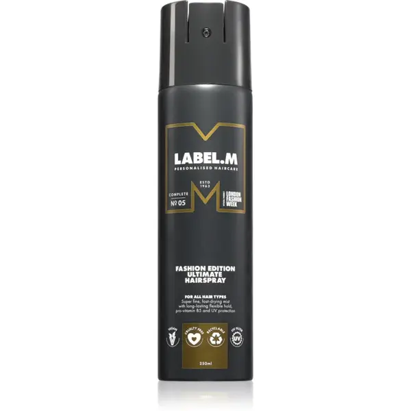 label.m Fashion Edition lak na vlasy pro všechny typy vlasů 250 ml