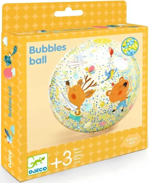 Nafukovací míč s kuličkami