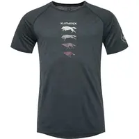 Klimatex HURON MERINO Pánske MERINO BLEND tričko, tmavo sivá, veľkosť