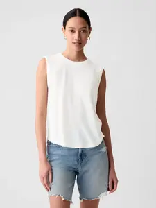 GAP Lněný tílkový top - Dámské