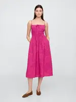 GAP Muslin maxi dress with pockets - Women's