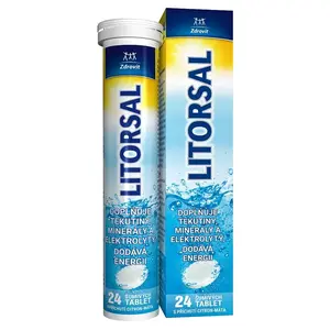Litorsal citron-máta 24 šumivých tablet