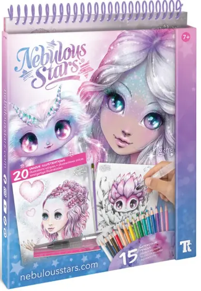 Stars omalovánky vodové fixy