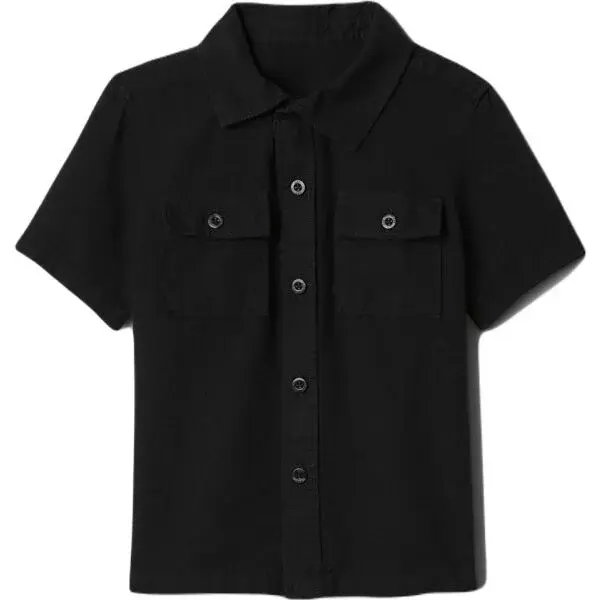 GAP UTILITY Detská košeľa, čierna, veľkosť