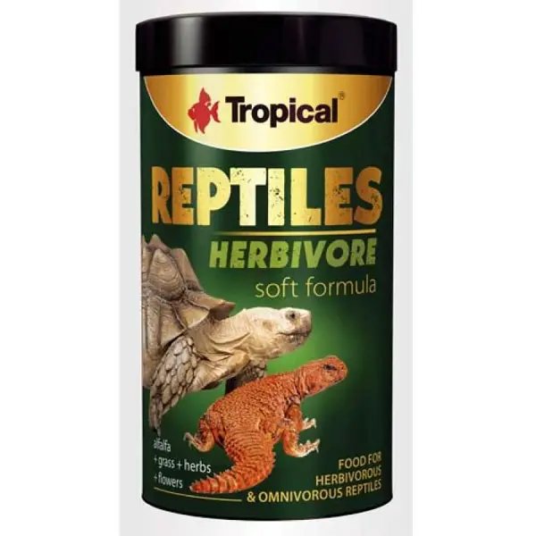 TROPICAL Reptiles Herbivore 250ml/65g krmivo pre plazy