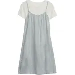 GAP V-XLS Dievčenské šaty, svetlomodrá, veľkosť