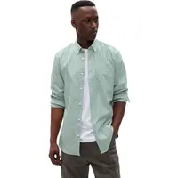GAP ECO COOL MAX POP Pánska košeľa, svetlo zelená, veľkosť