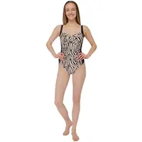 AQUOS BEVIN Dámske jednodielne plavky, čierna, veľkosť