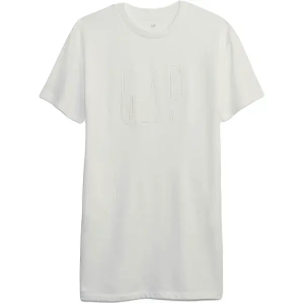 GAP IE LOGO Dievčenské šaty, biela, veľkosť