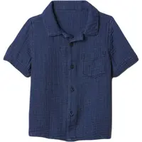 GAP BABY Detská košeľa, tmavo modrá, veľkosť 4Y