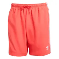 ADIDAS ORIGINALS Plavecké šortky 'Adicolor'  oranžovo červená / biela