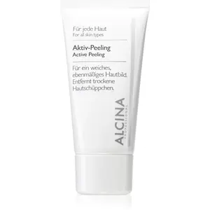 Alcina For All Skin Types aktivní peeling pro jemnou a vyhlazenou pleť 50 ml