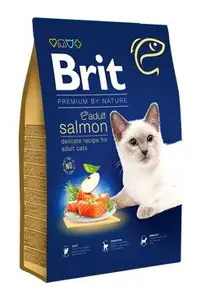 Brit Premium Cat By Nature Adult Salmon 800g