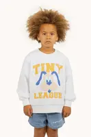 Dětská bavlněná mikina Tinycottons TINY LEAGUE GRAPHIC SWEATSHIRT