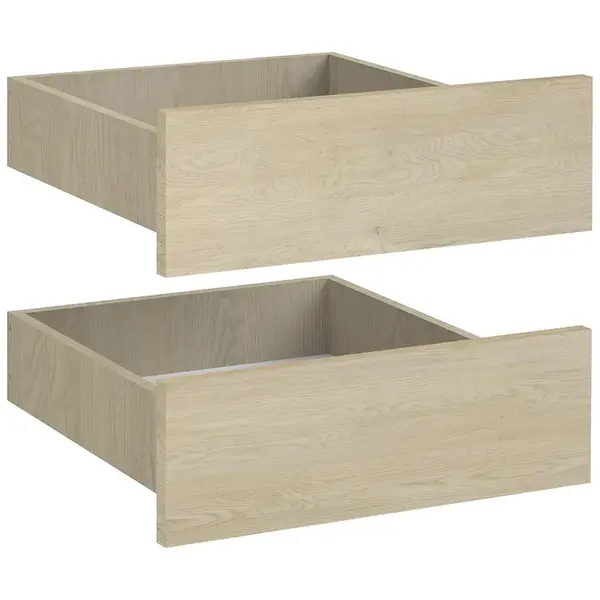 Sada zásuvek do šatní skříně Braga 2 (2 KS) dub cremona