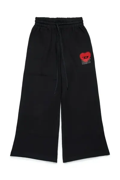 Dětské bavlněné tepláky Diesel PCUORE TROUSERS