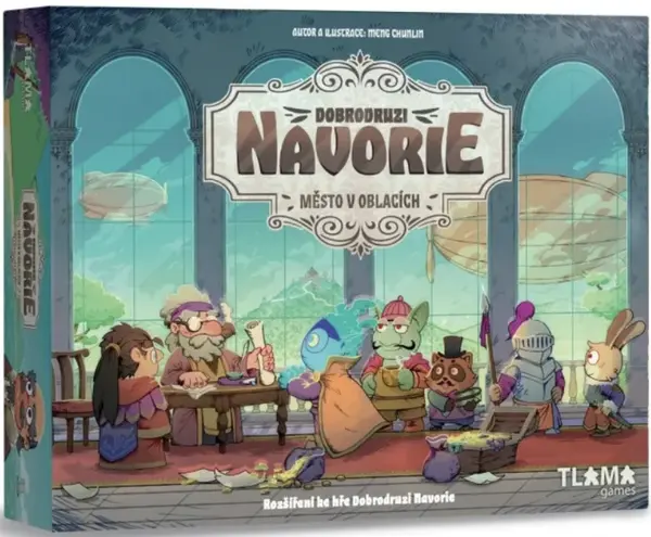 Dobrodruzi Navorie: Město v oblacích (rozšíření) - Chunlin Meng