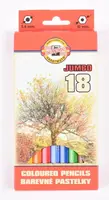 Koh-i-noor souprava pastelek JUMBO/Krajina 18 ks