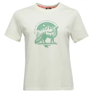 Hi-Tec LADY LUNAR Dámské bavlněné triko, béžová, velikost