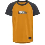 Horsefeathers SPIKE YOUTH BIKE JERSEY Dětský cyklistický dres, oranžová, velikost