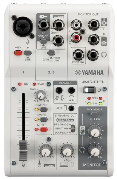 Yamaha AG03 MK2 White