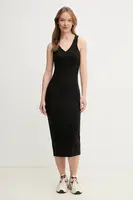 Šaty Calvin Klein Jeans černá barva, maxi, J20J225282