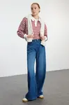 Trendyol Blue High Waist Extra Wide Leg Palazzo Jeans