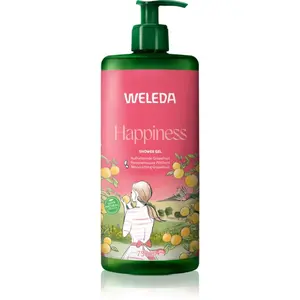Weleda Happiness osviežujúci sprchový gél Grapefruit, Tangerine and Lime 750 ml
