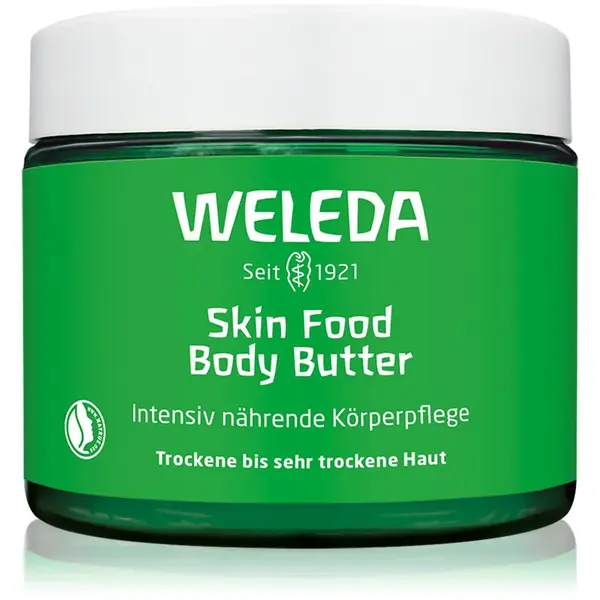 Weleda Skin Food intenzívne telové maslo pre suchú až veľmi suchú pokožku Glass Jar 150 ml