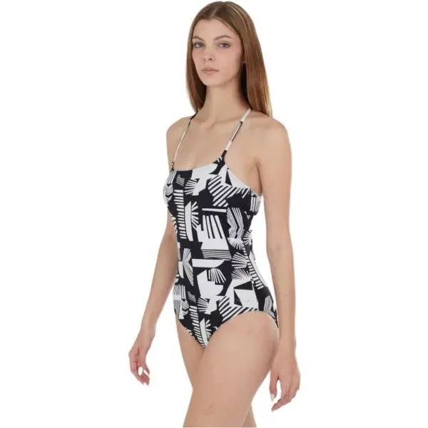 FUNDANGO LORIDA Dámske jednodielne plavky, čierna, veľkosť