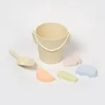 Sada hraček do písku SunnyLife Silicone Bucket & Spade Set App 6-pack