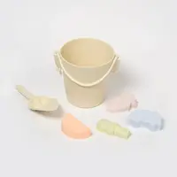 Sada hraček do písku SunnyLife Silicone Bucket & Spade Set App 6-pack