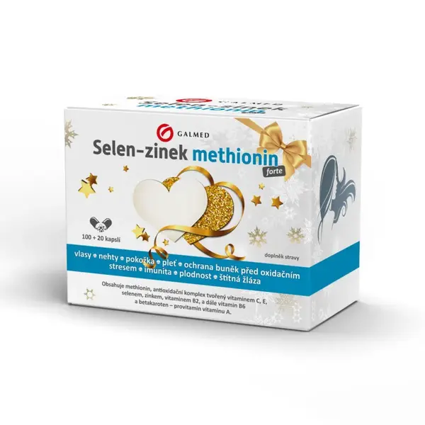 Galmed Selen zinek methionin forte 100+20 kapslí