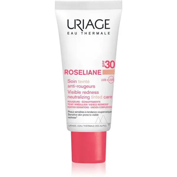 Uriage Roseliane CC Cream SPF 30 CC krém pre citlivú pleť so sklonom k začervenaniu SPF 30 40 ml