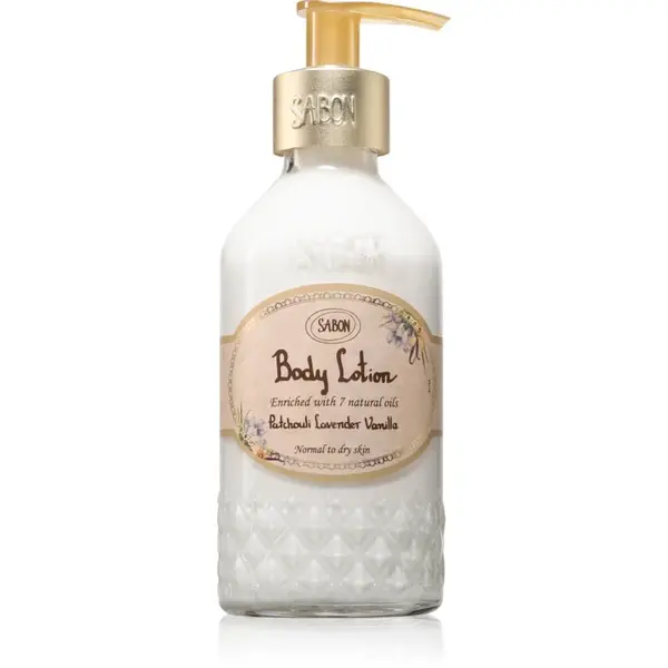 Sabon Bottle P-L-V tělové mléko 200 ml