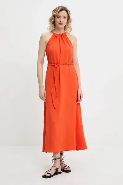 Šaty Answear.LAB oranžová barva, maxi