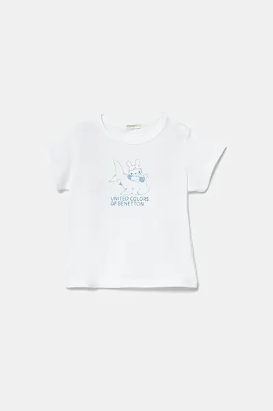 Dětské bavlněné tričko United Colors of Benetton