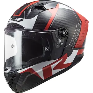 Moto přilba LS2 FF805 Thunder C Racing1 Gloss Red White XS (53-54)